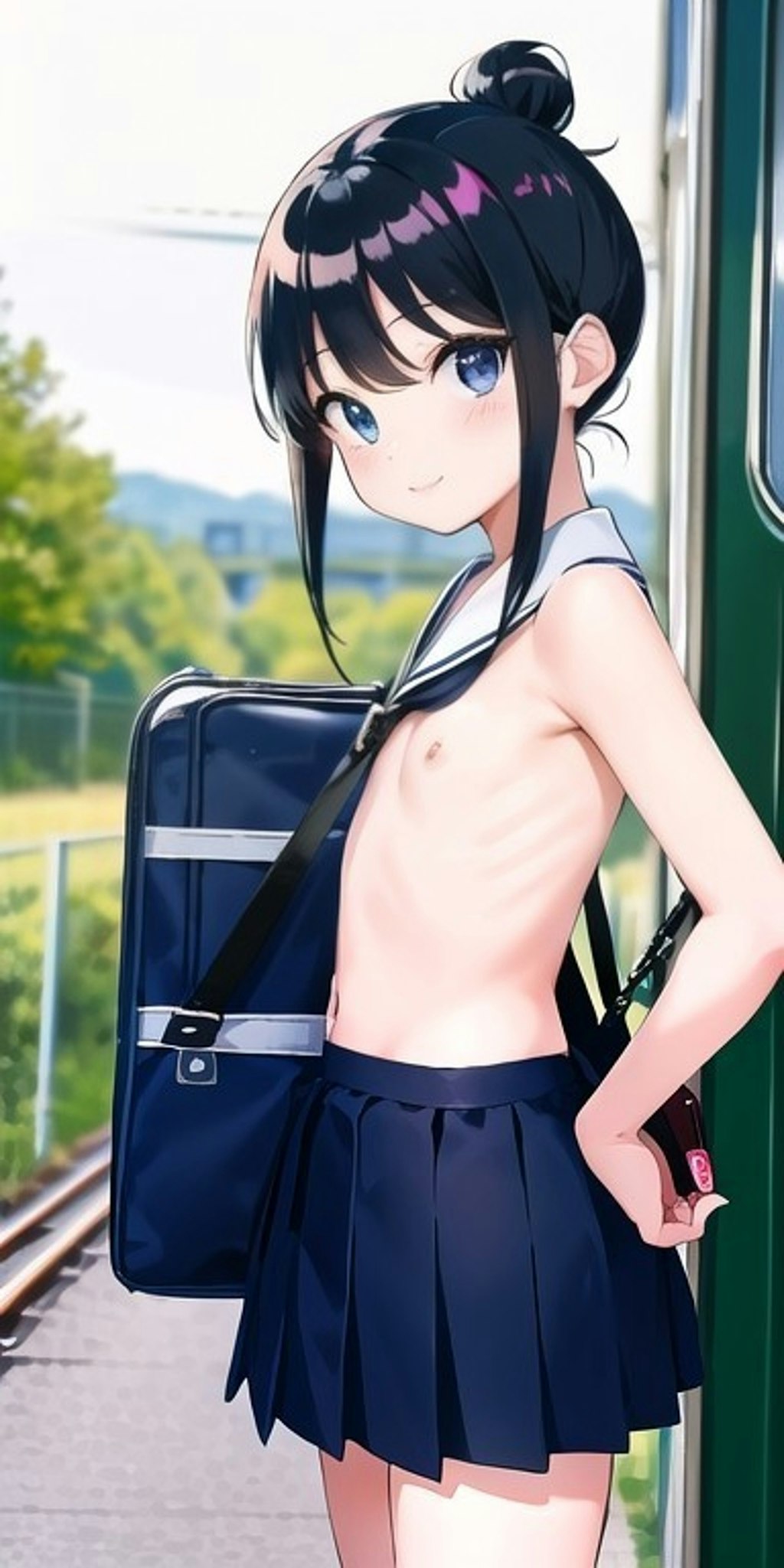 少女通学鉄道 少女フォトギャラリー（無上衣線展示場）（1）