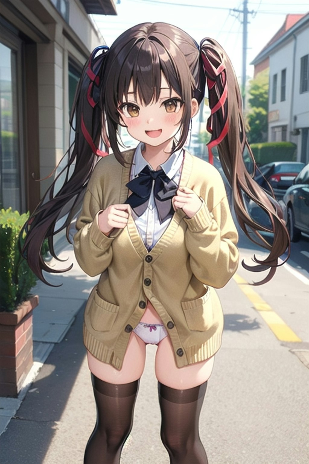 School twintails girl