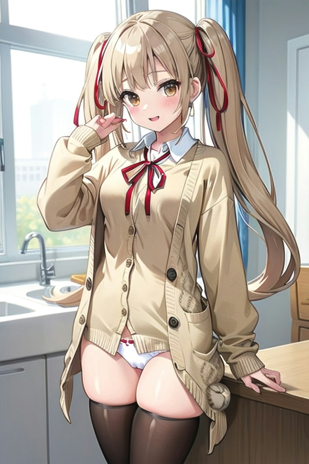 School twintails girl