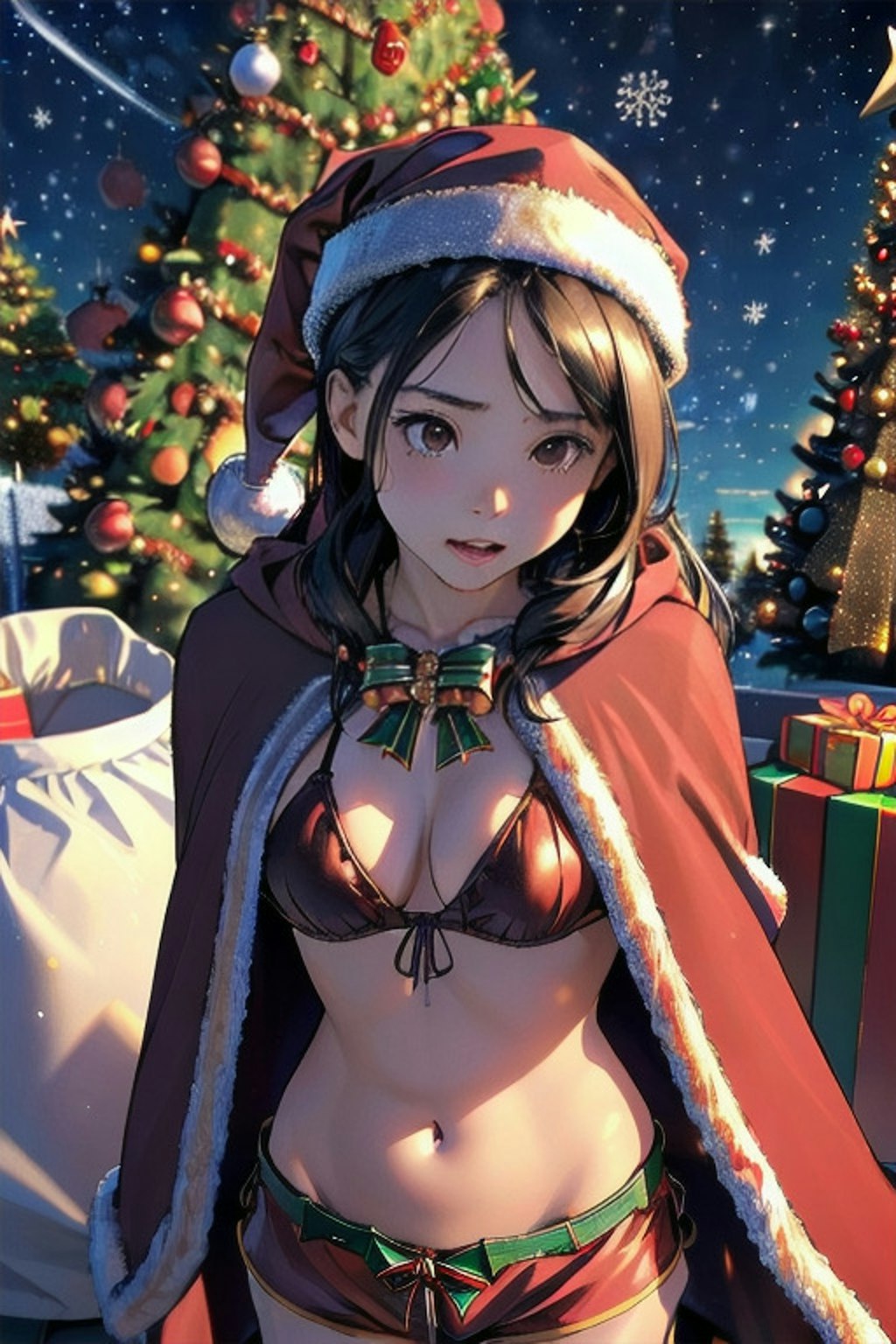 水着のサンタクロース#2😴🎁🎅