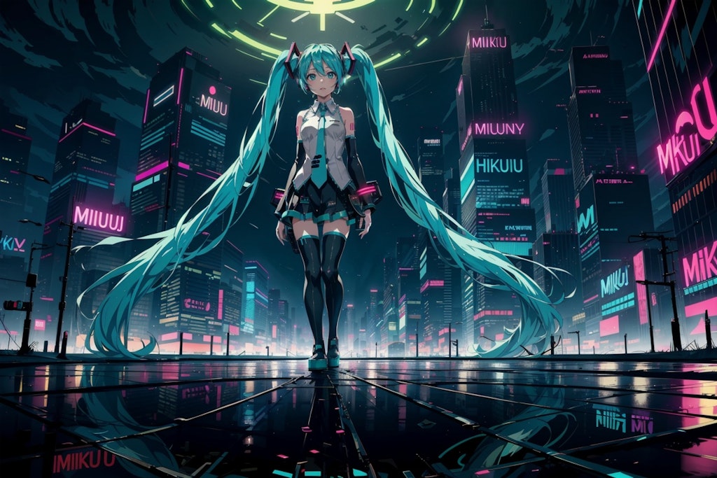 三千世界と初音ミク