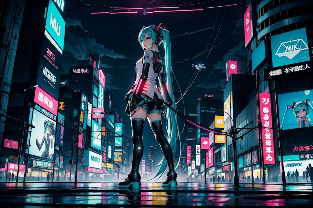 三千世界と初音ミク