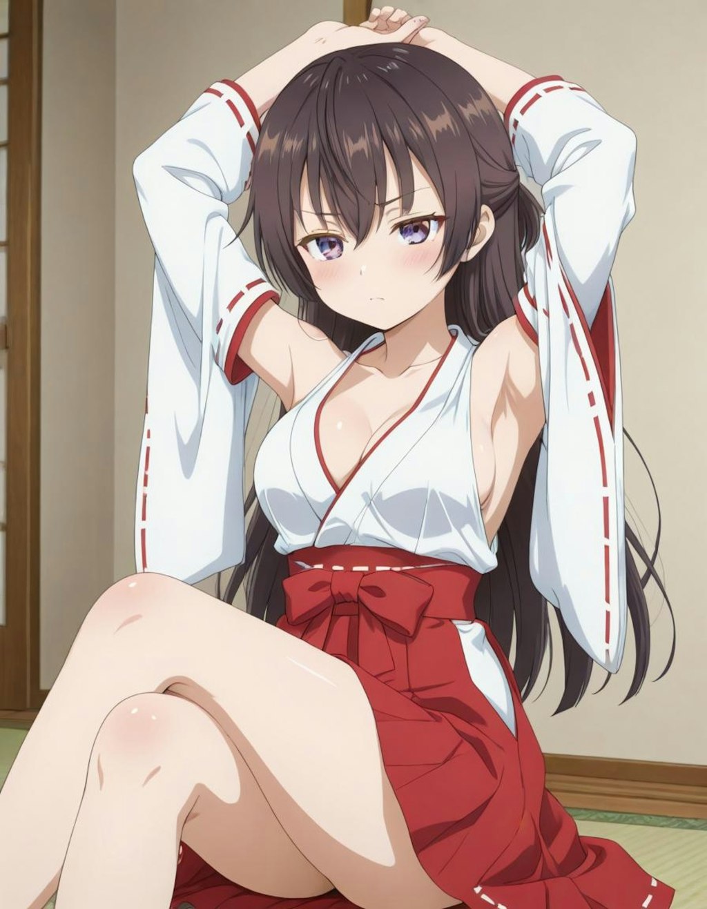 巫女 有希ちゃん