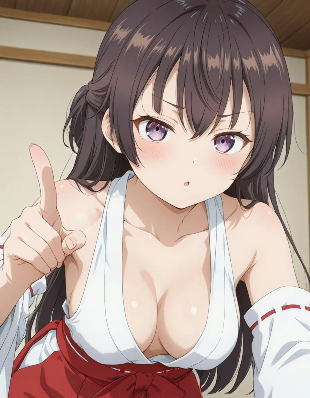 巫女 有希ちゃん