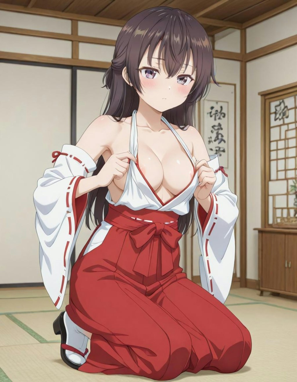 巫女 有希ちゃん