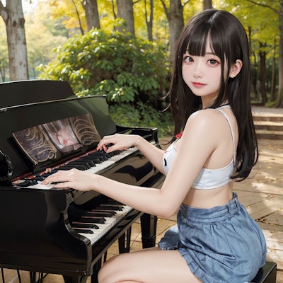 森のピアノ