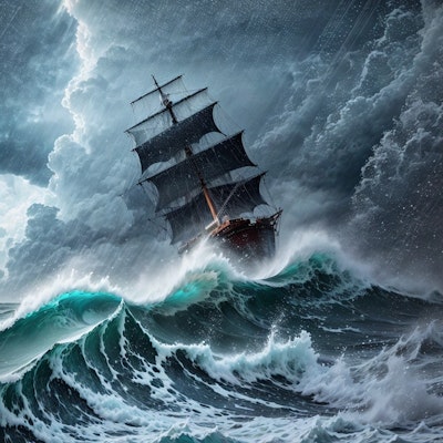 嵐の航海