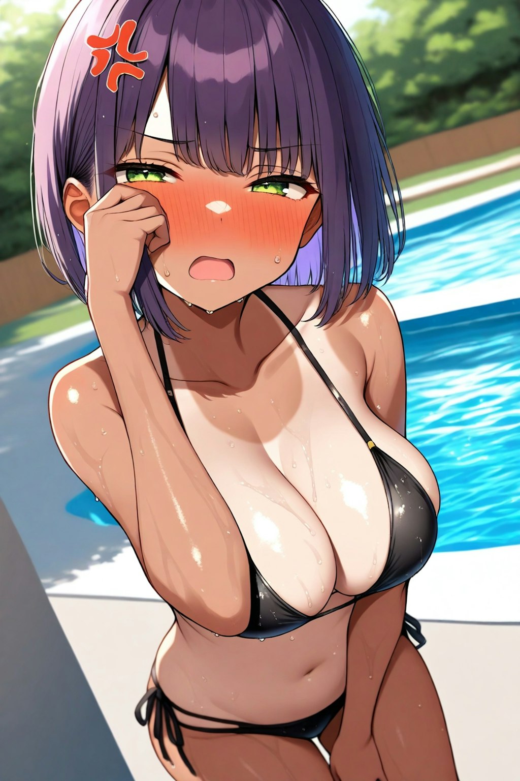 124 日焼けっ子の強制水着撮影会