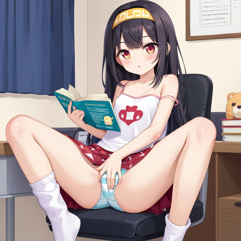 本読むと弄り癖が出る少女たち