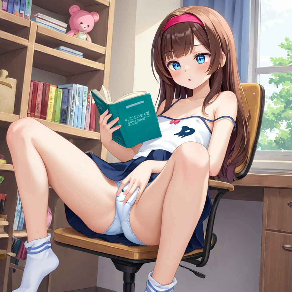 本読むと弄り癖が出る少女たち