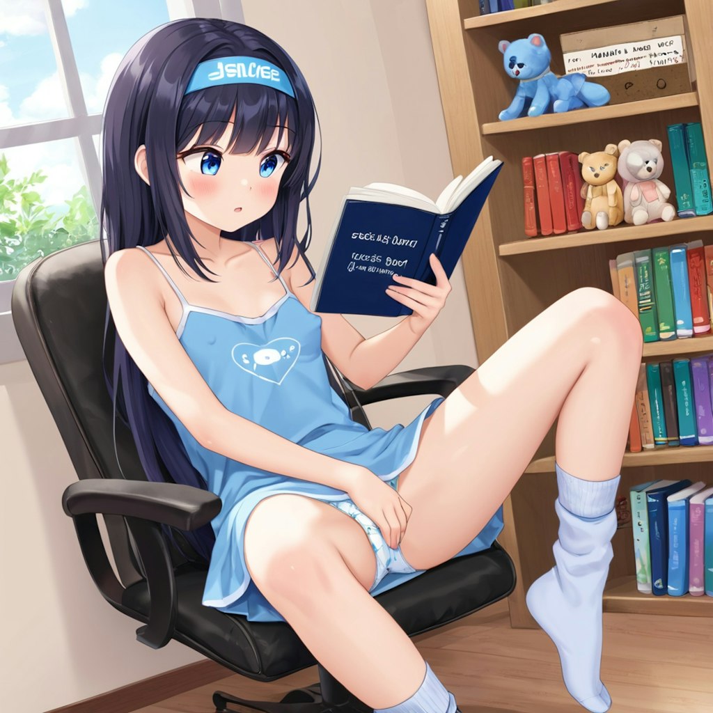 本読むと弄り癖が出る少女たち