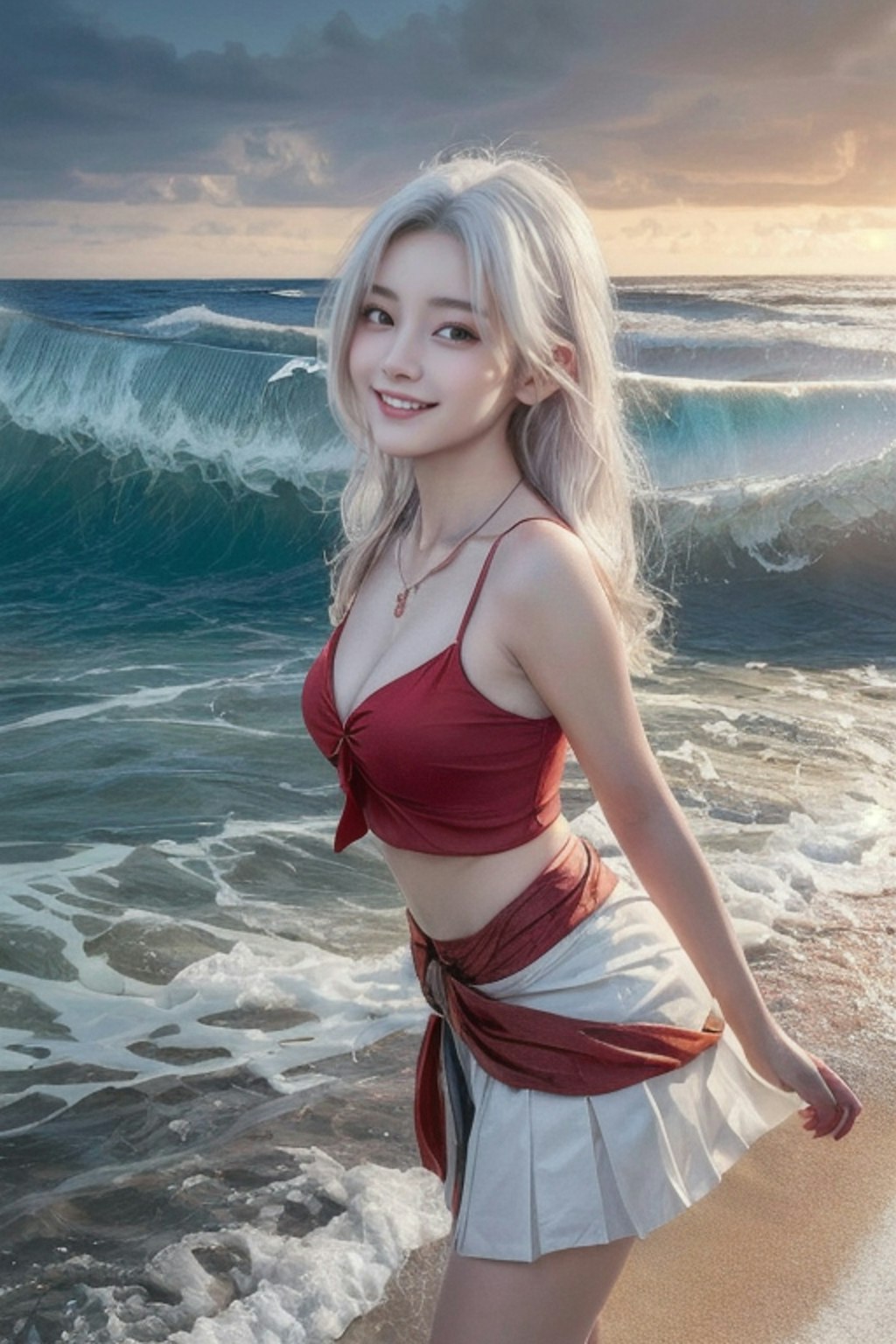 海荒れすぎくない？
