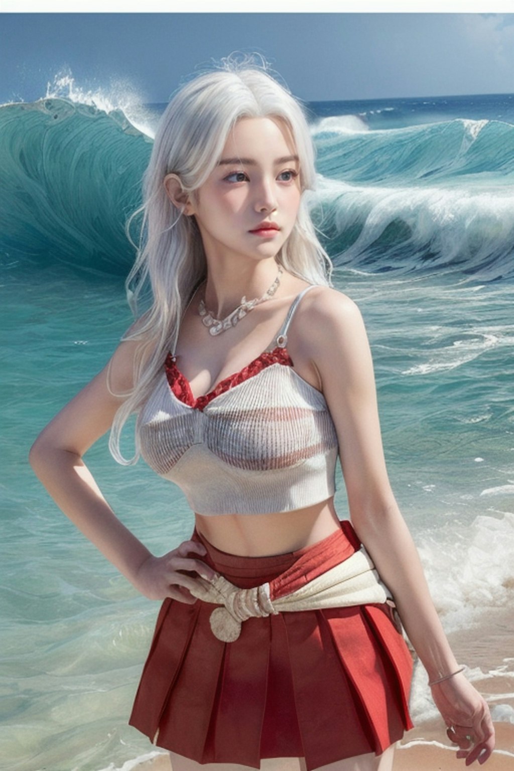 海荒れすぎくない？