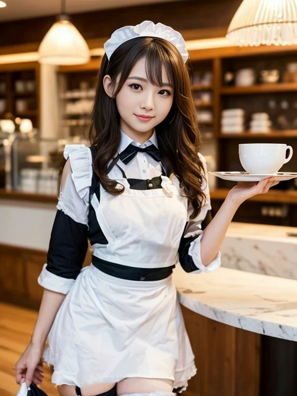 喫茶店の看板娘