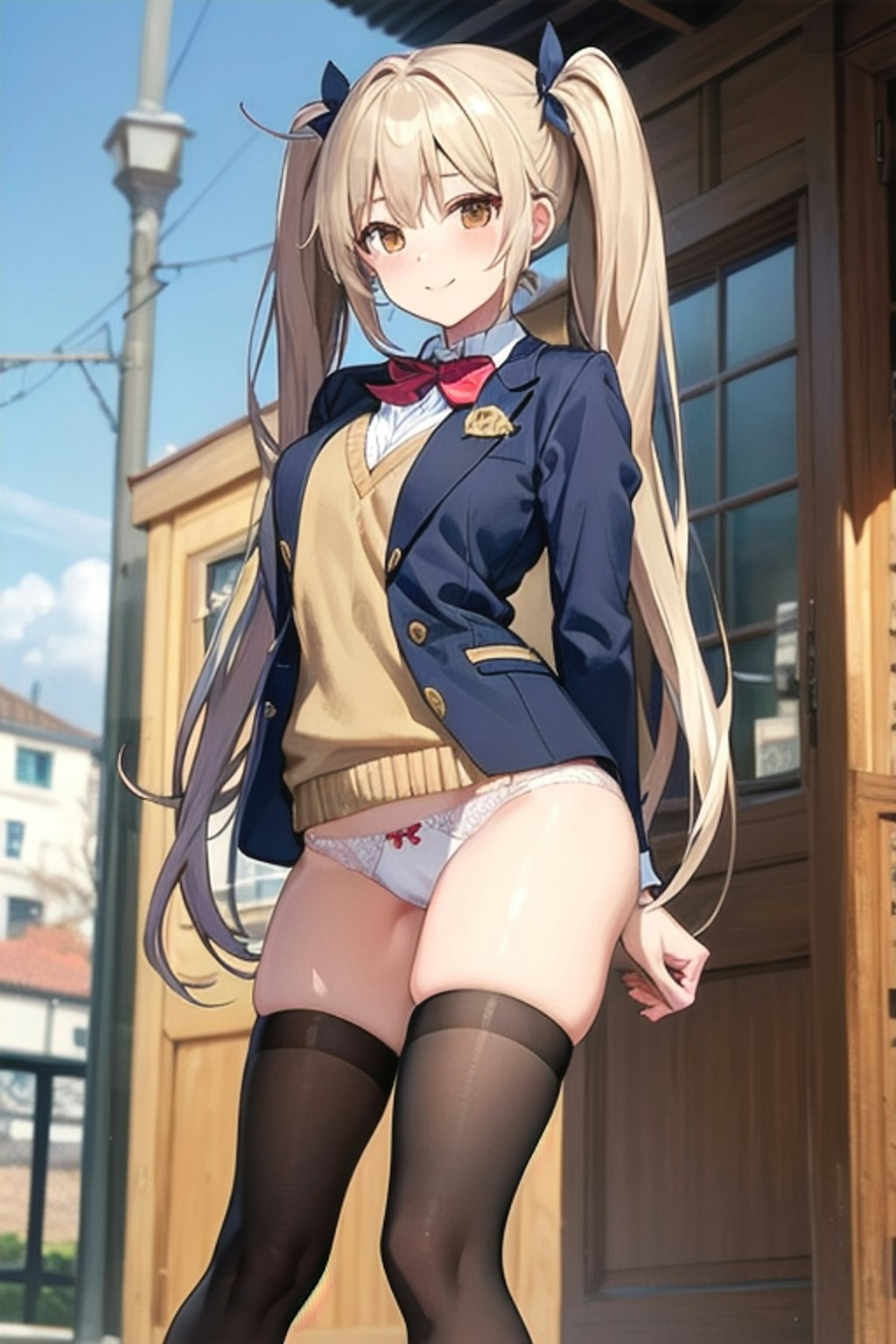 School twintails girl