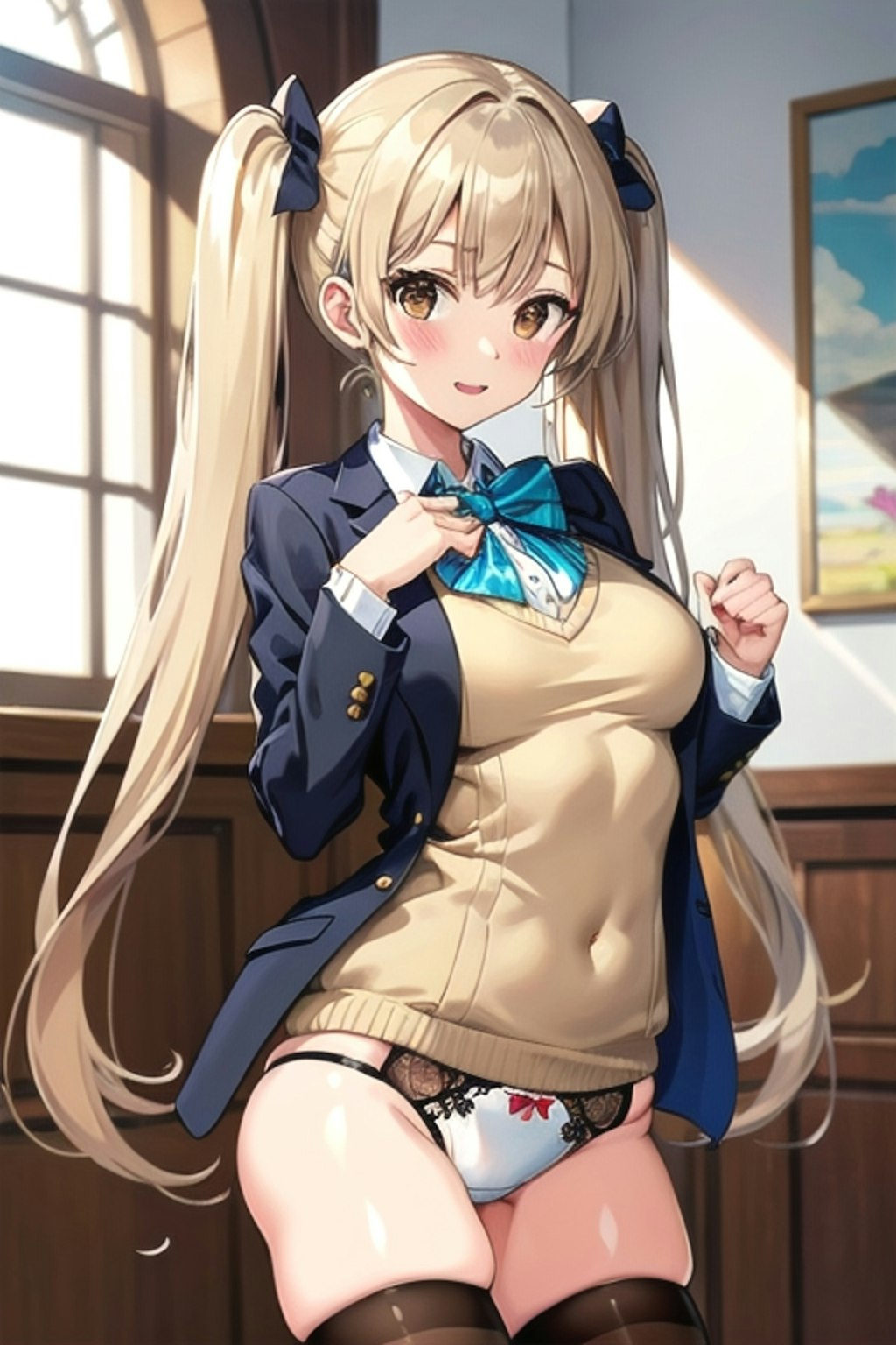 School twintails girl