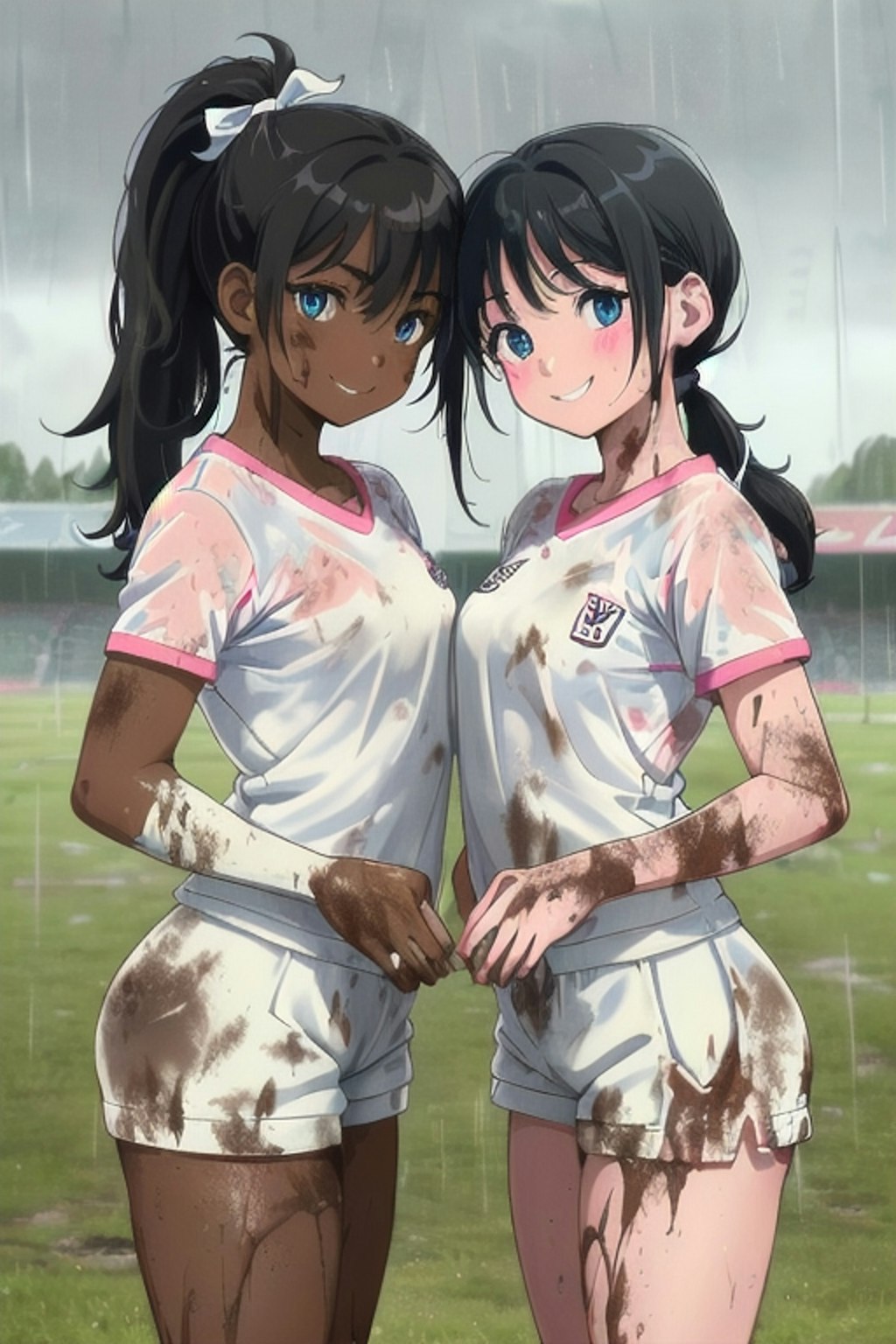 🏉泥まみれの女子ラグビー 78