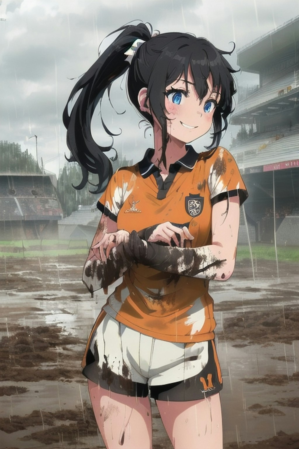 🏉泥まみれの女子ラグビー 78