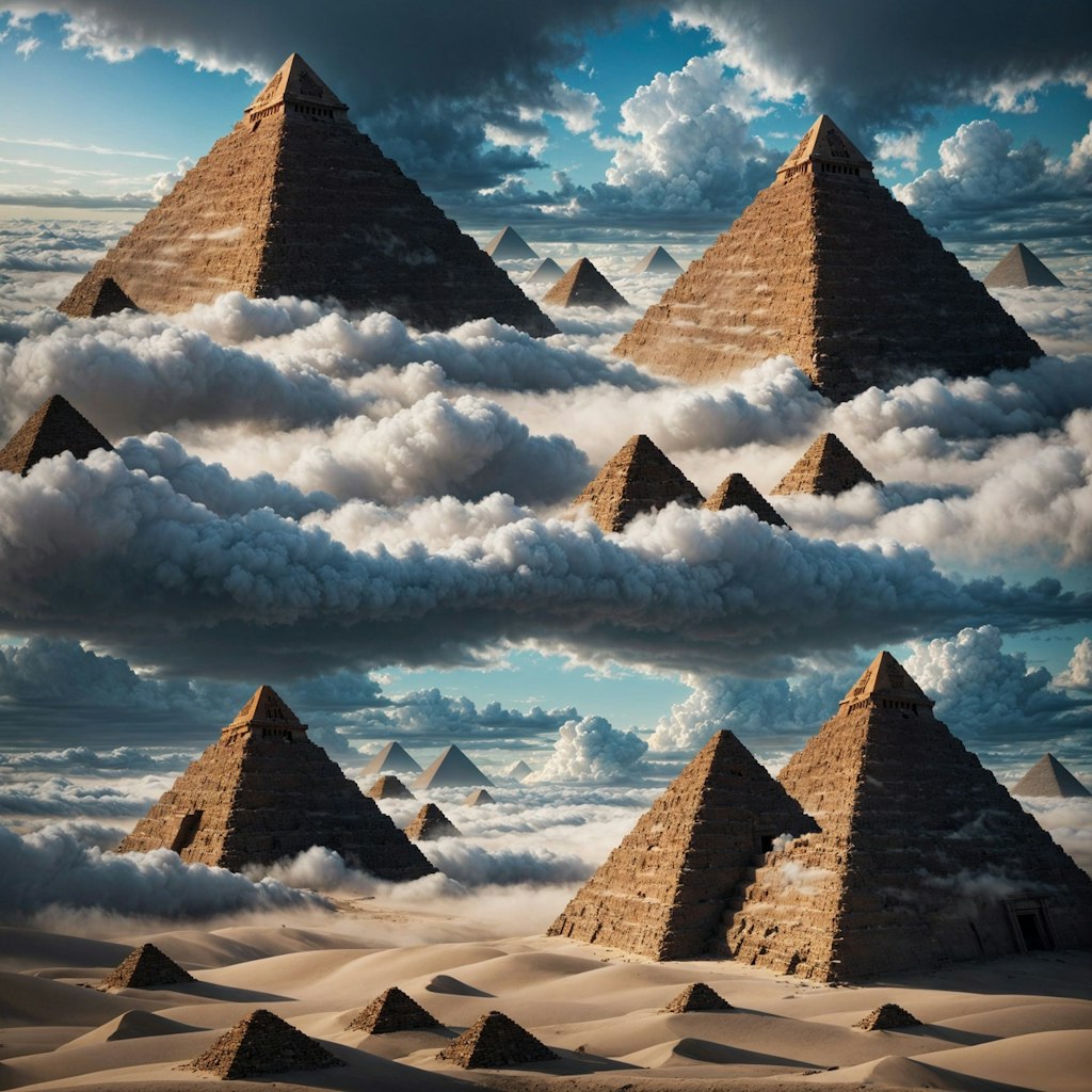 Pyramids Kiss the Sky