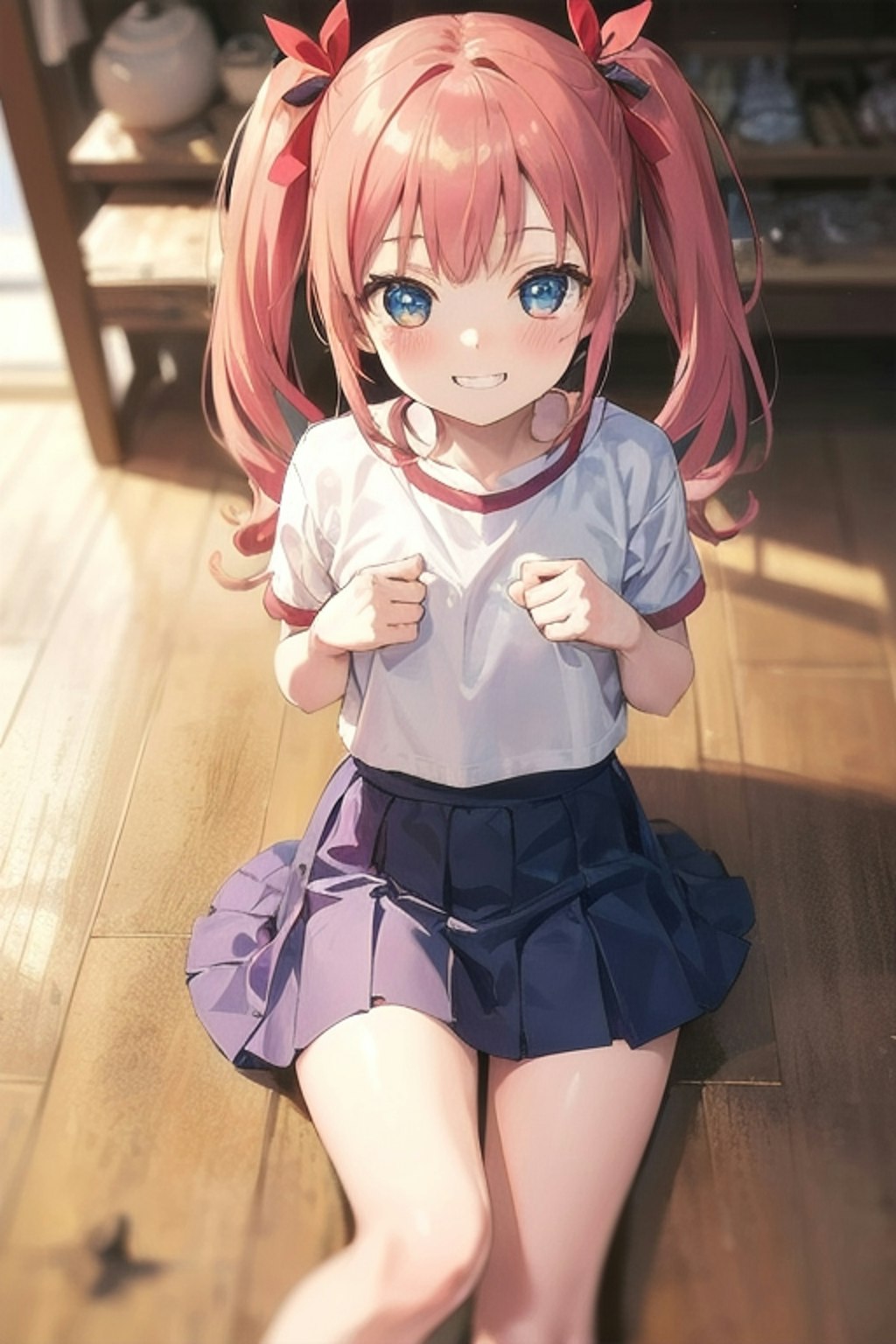 女の子。