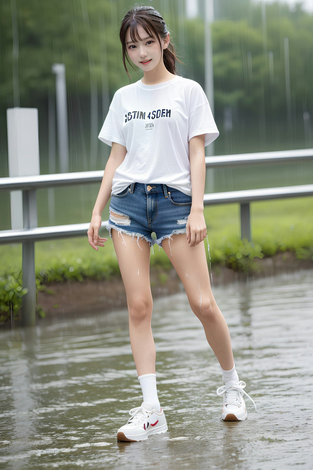 soaking...
