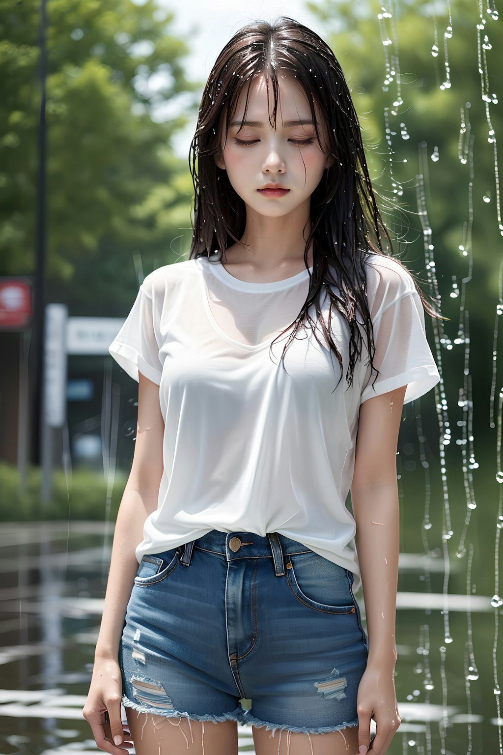 soaking...