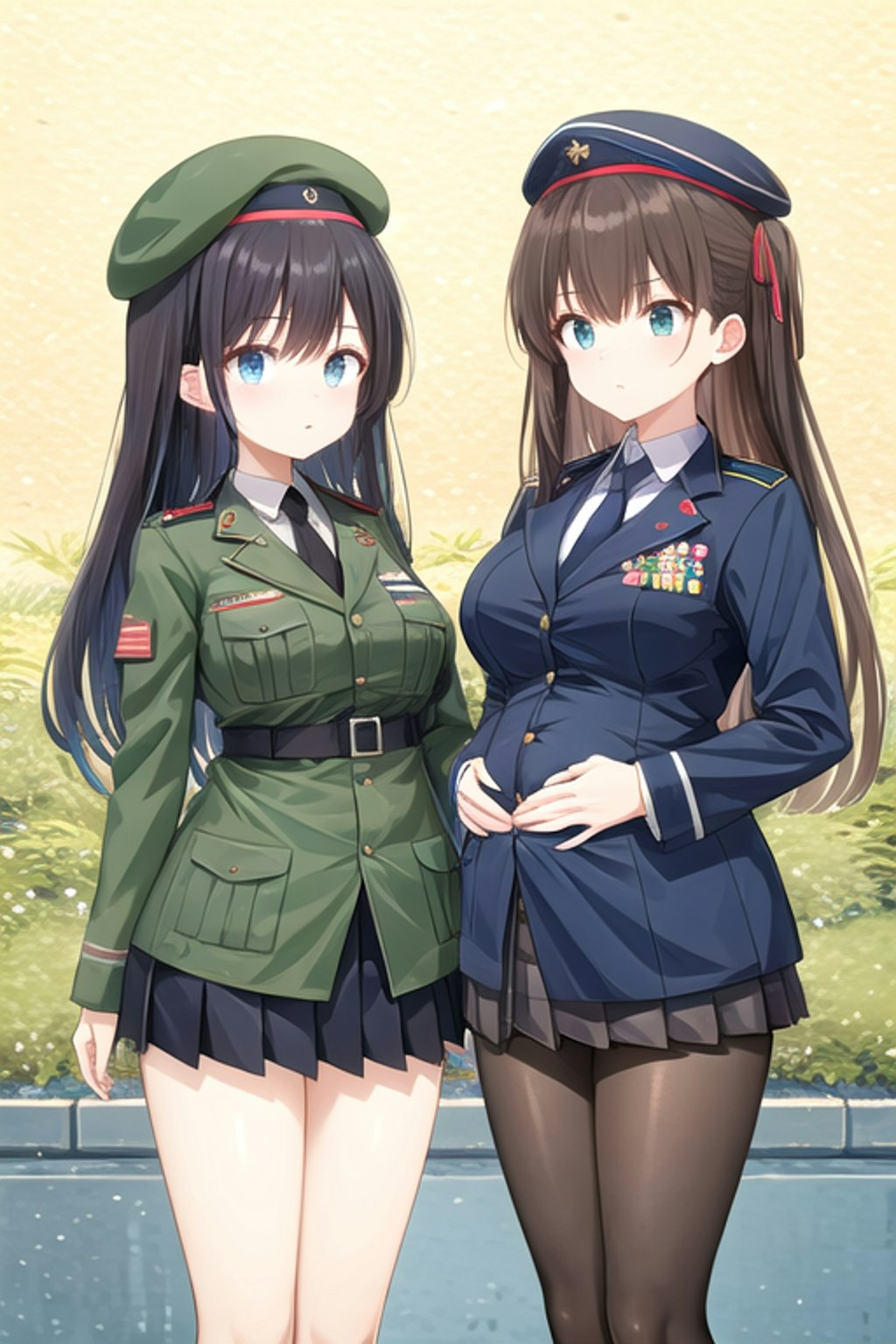 女軍人