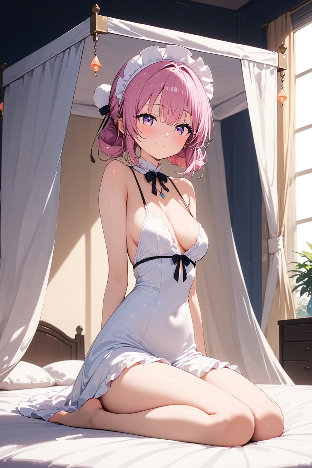 このベットで寝てみたかったのです…