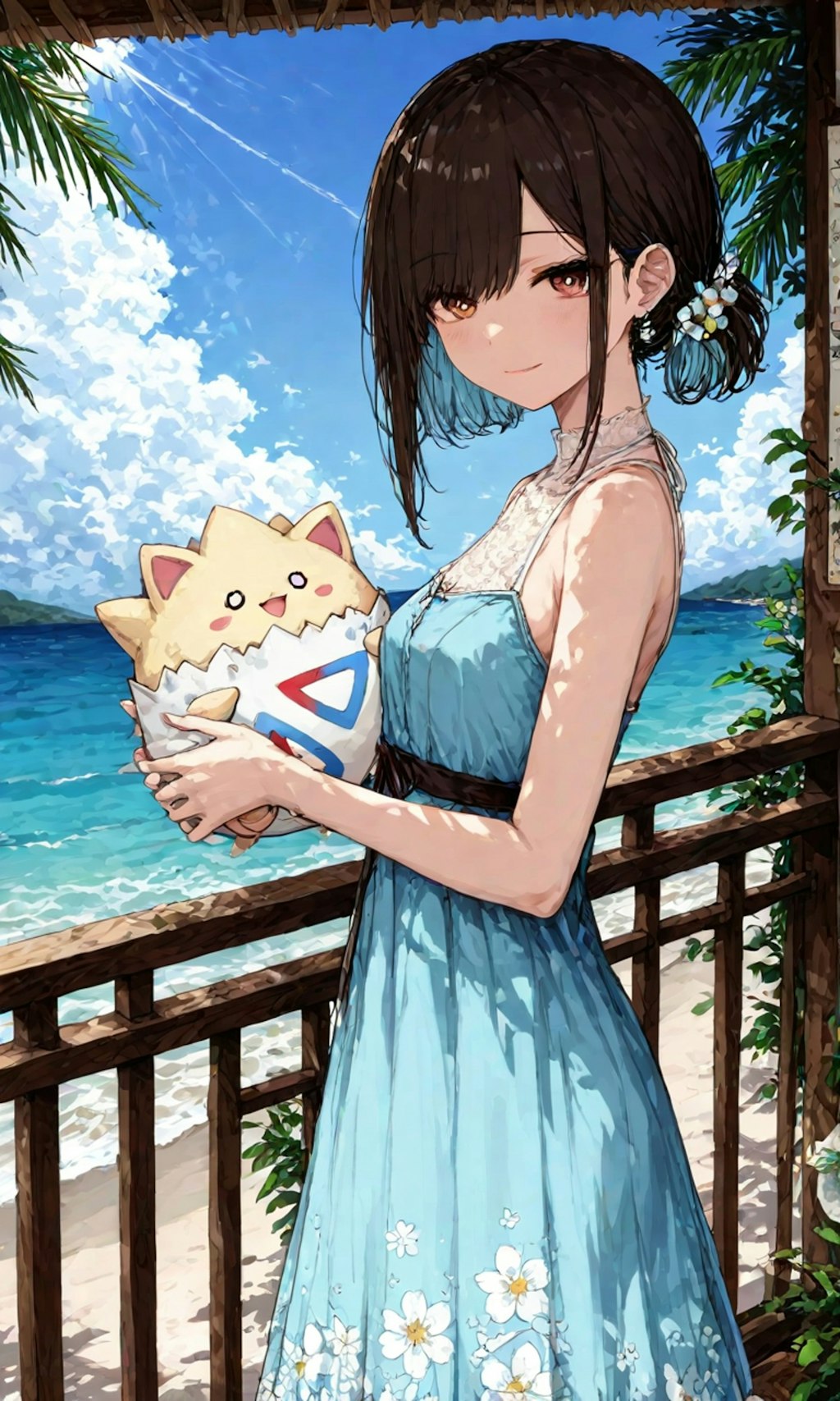 トゲピーと南国