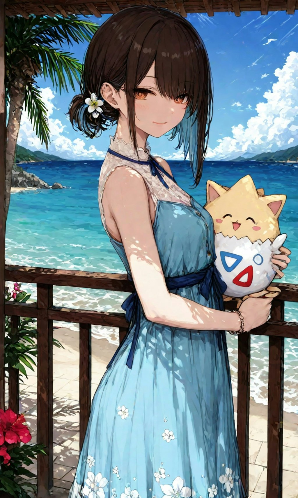 トゲピーと南国