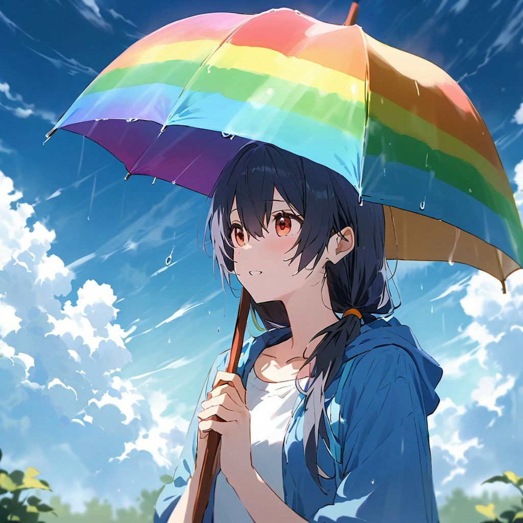 NO RAIN, NO RAINBOW