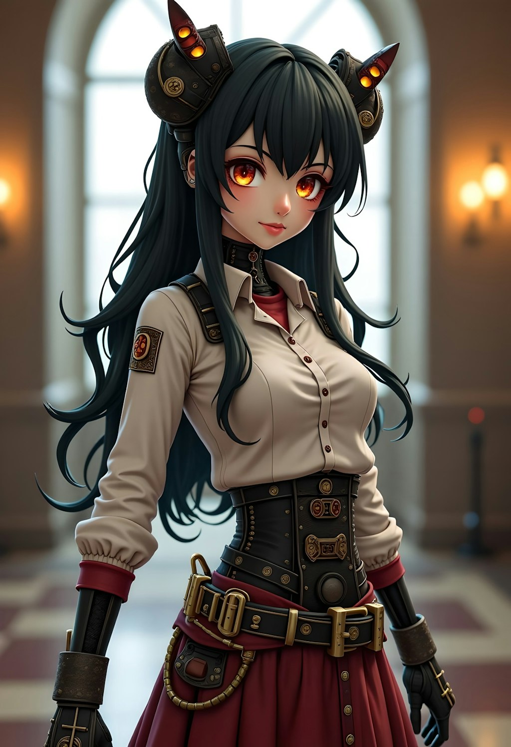 ☆極美品　鳥かごの悪魔姫　A＝G ミクスドメディア　アールビバン　絵画 ☆極美品 鳥かごの悪魔姫 A＝G ミクスドメディア アールビバン
