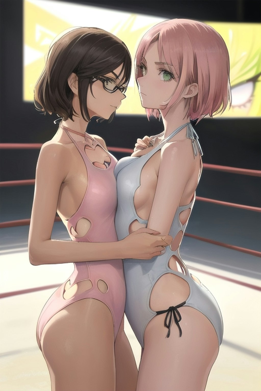 いちゃいちゃ女子プロレス