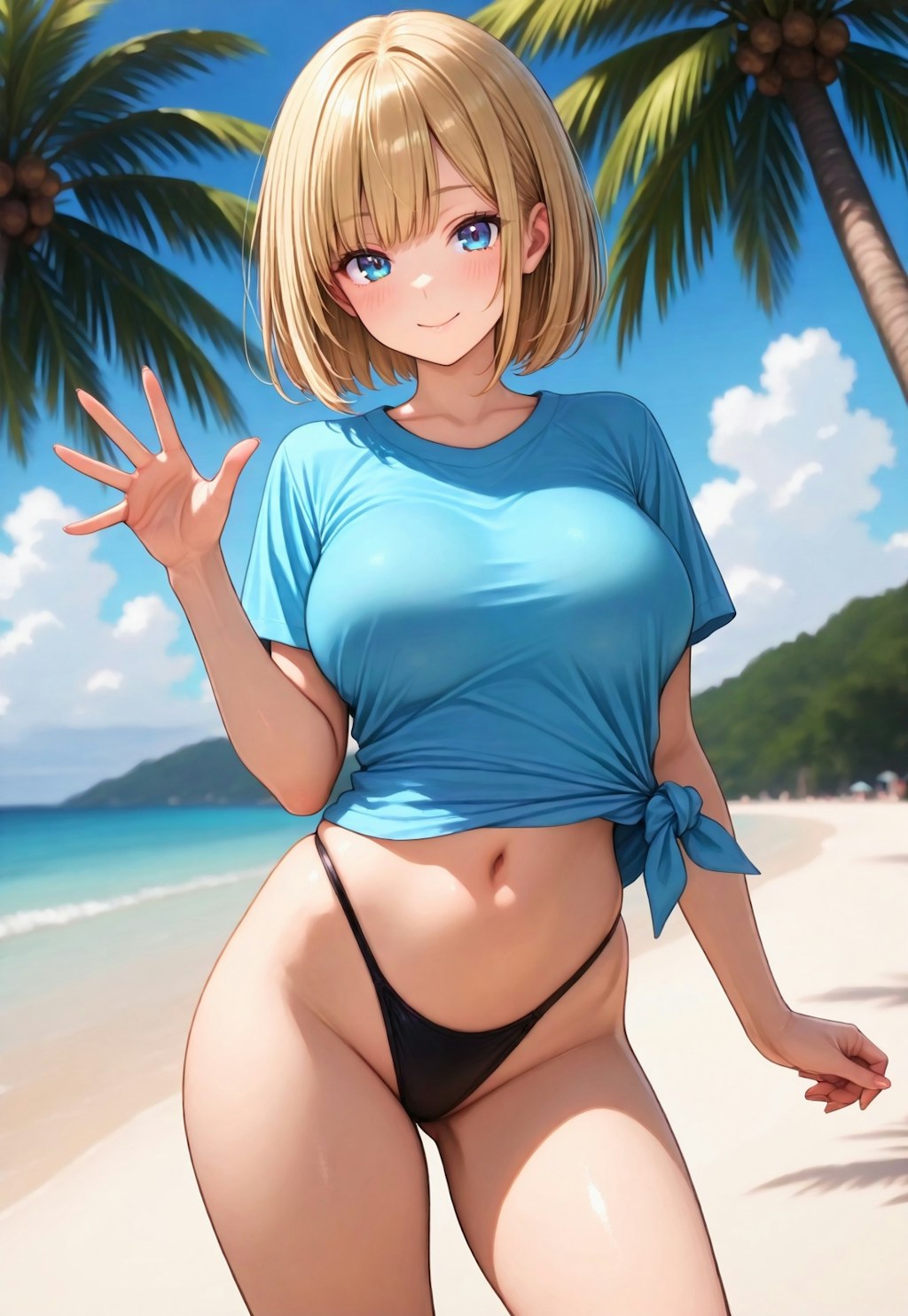 285（Tシャツとビキニ）