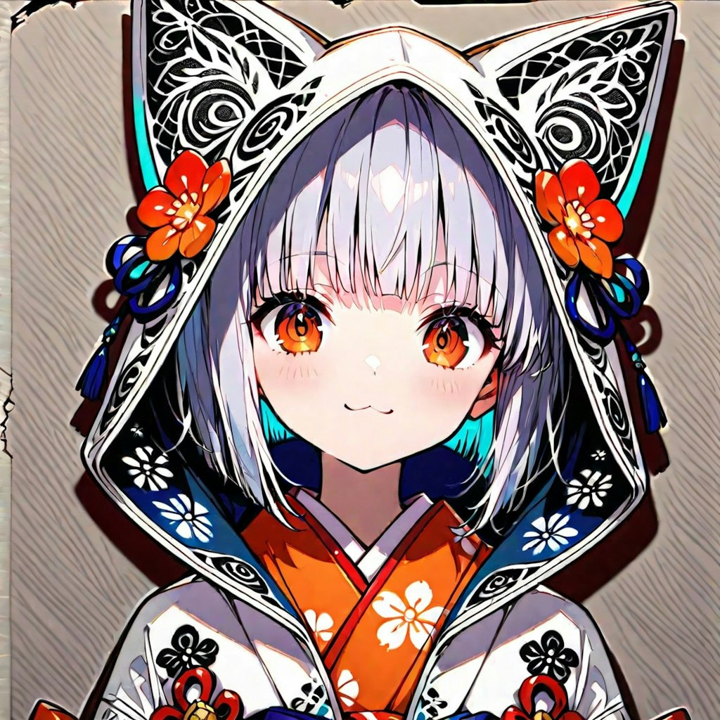 ペーパーアートなフロル
