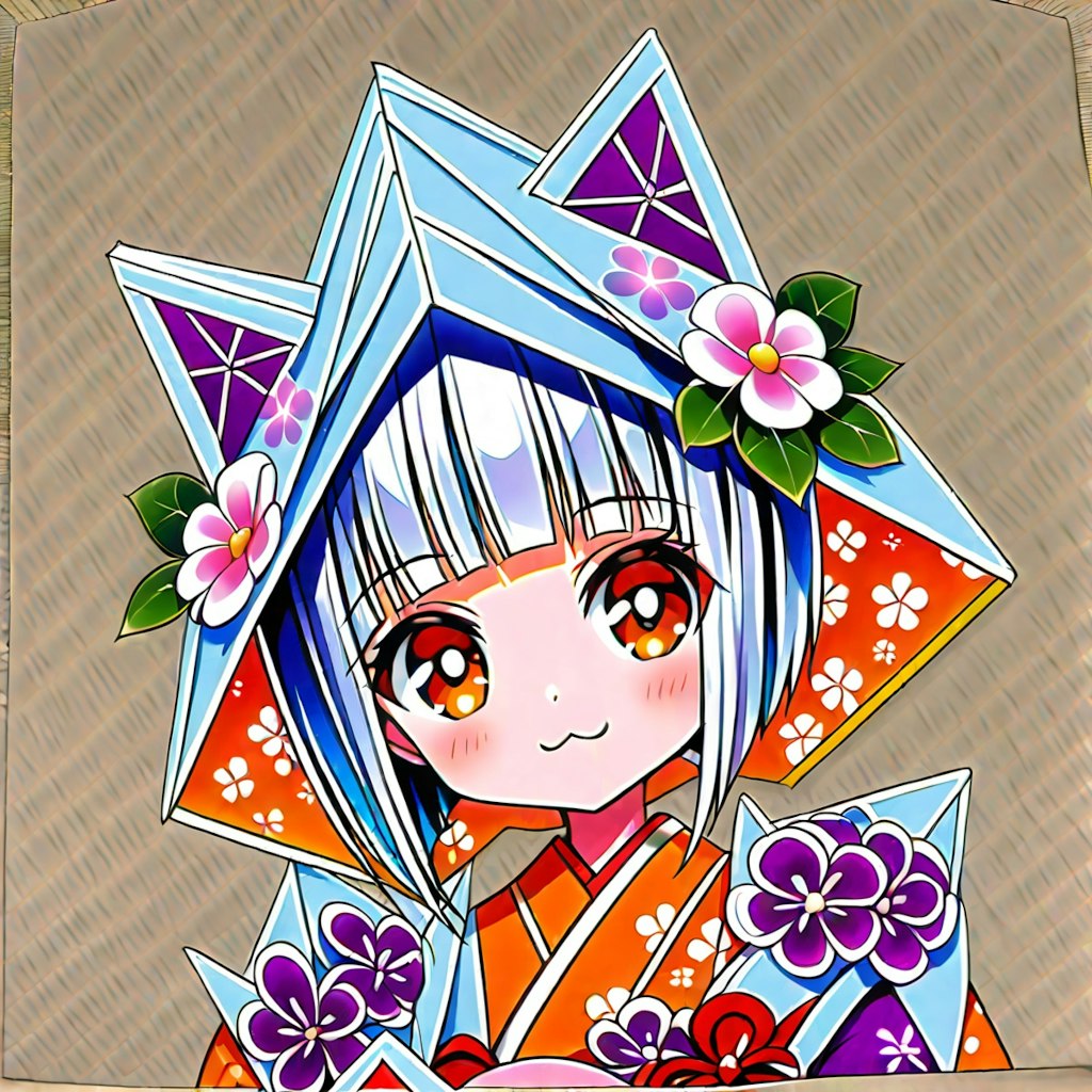 ペーパーアートなフロル