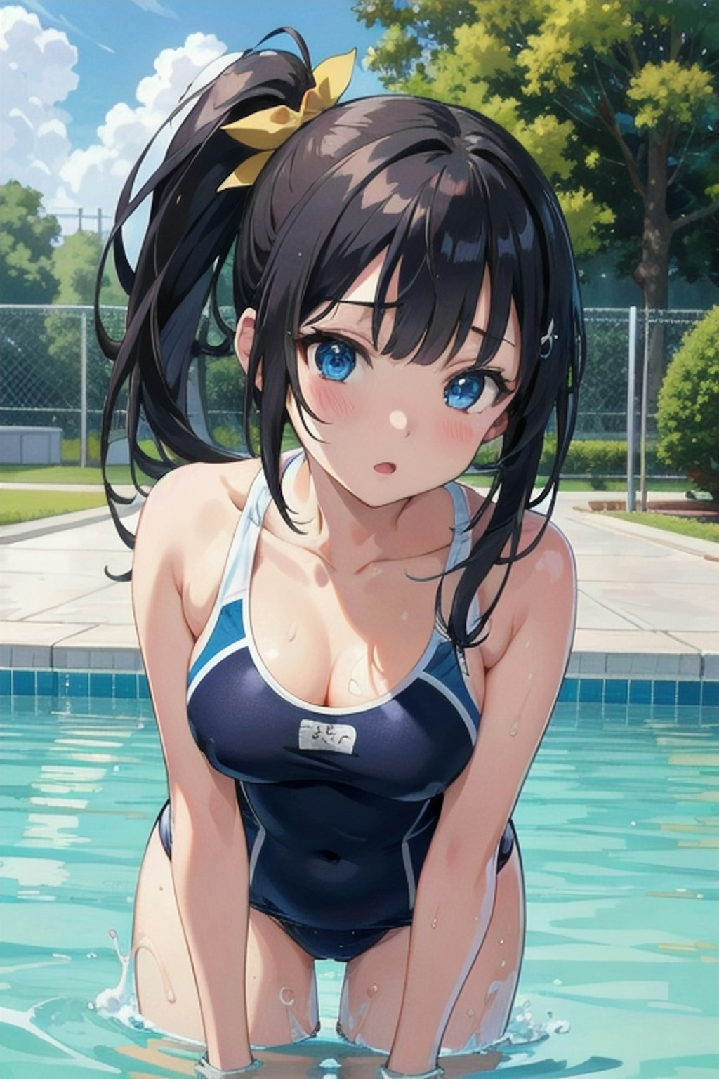 スク水の女の子