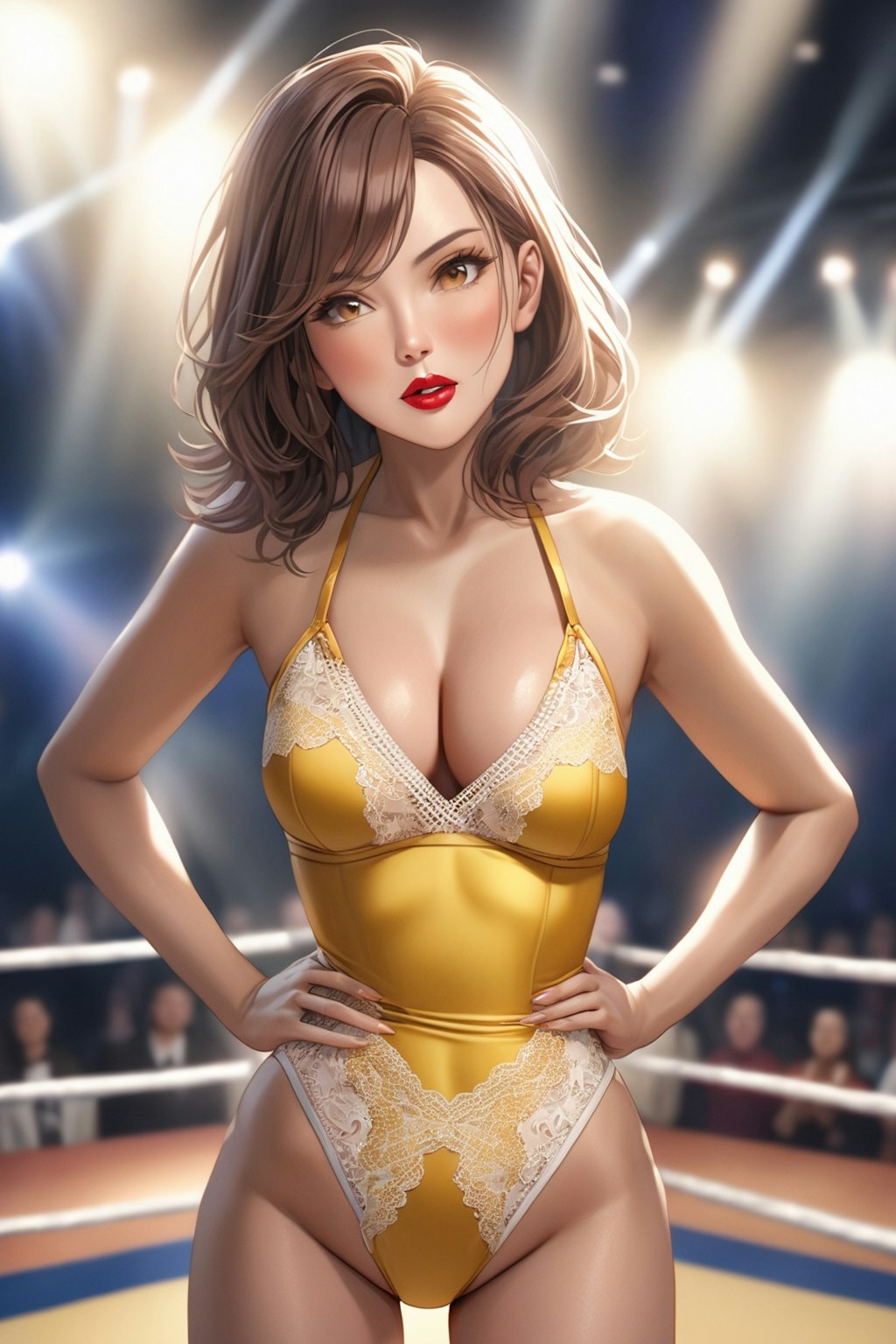 先輩女子プロレスラー