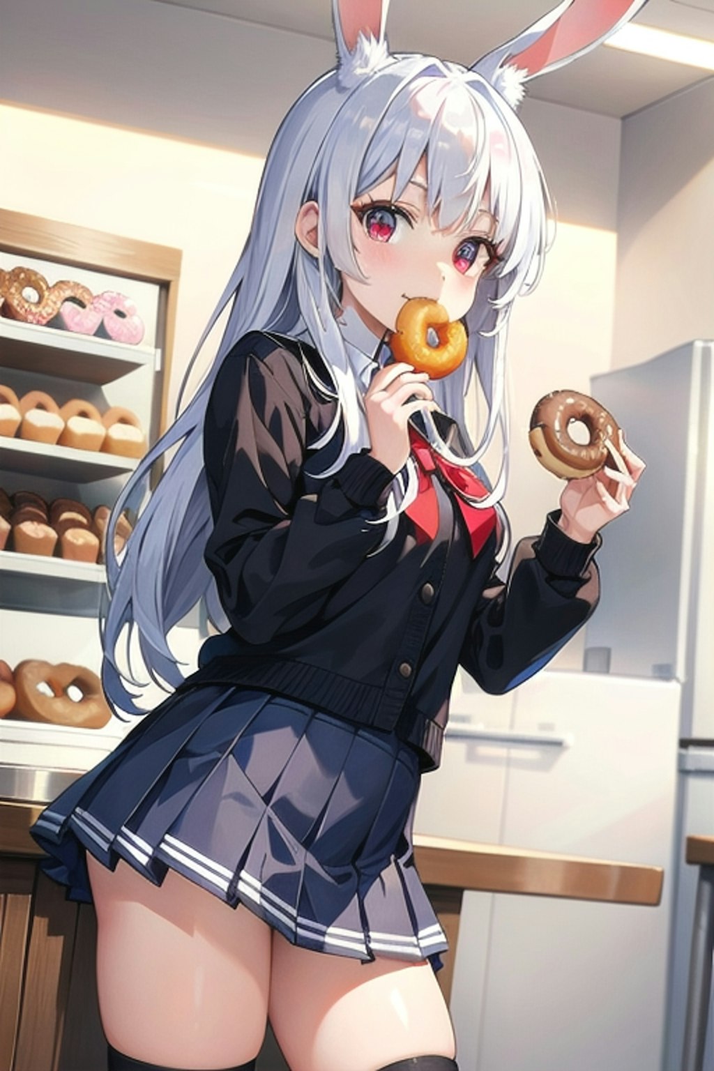 放課後はおやつタイムなのです🍩