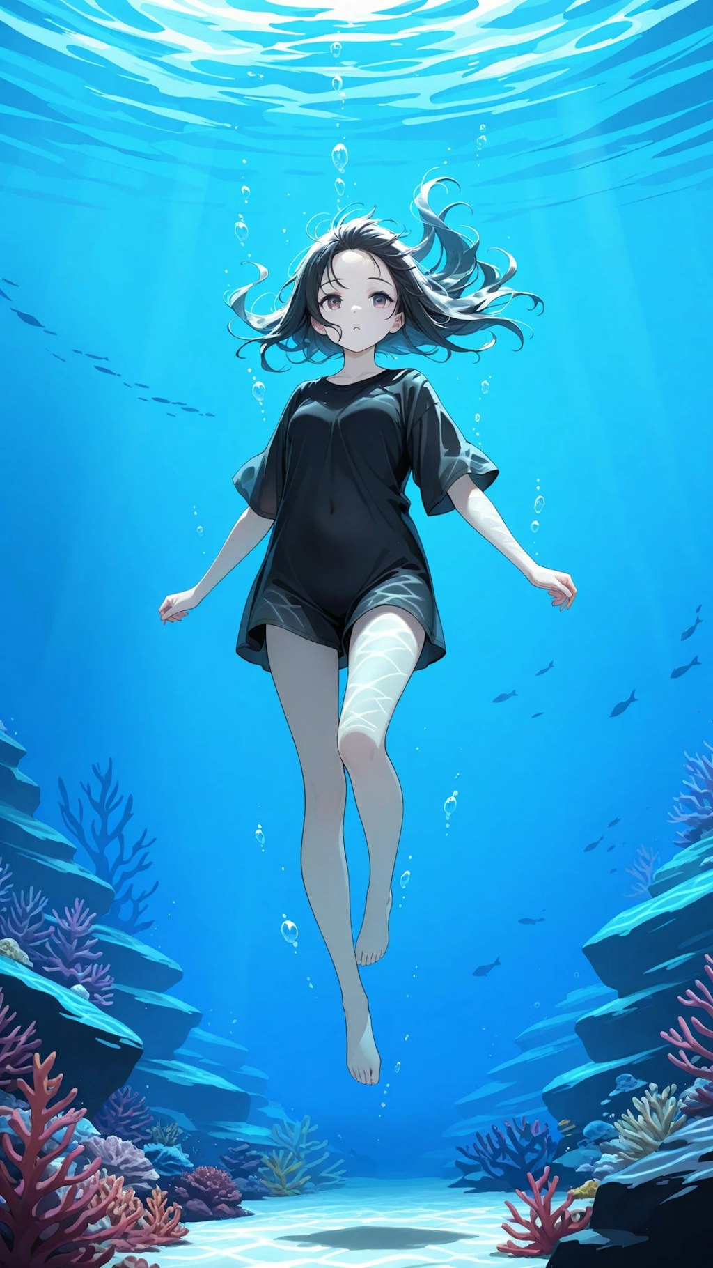 水中詰め合わせ ネガティブプロンプトまでやめたらしいぜ編