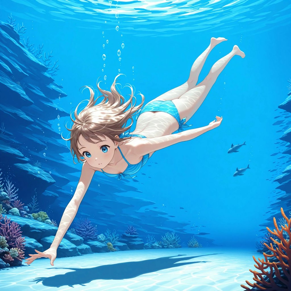 水中詰め合わせ ネガティブプロンプトまでやめたらしいぜ編