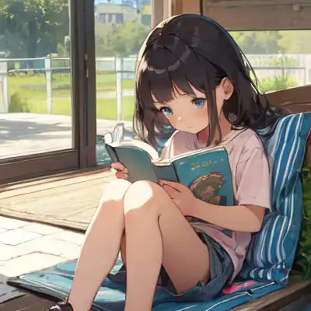 ちびっこの読書時間