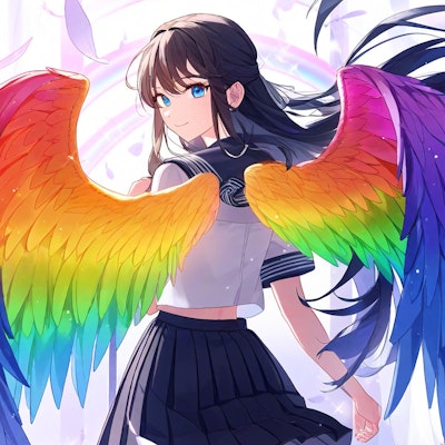 虹色の翼