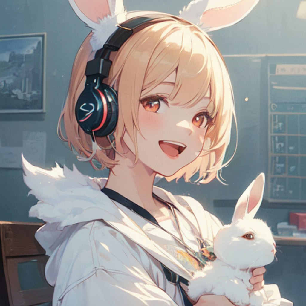 ウサギと少女３