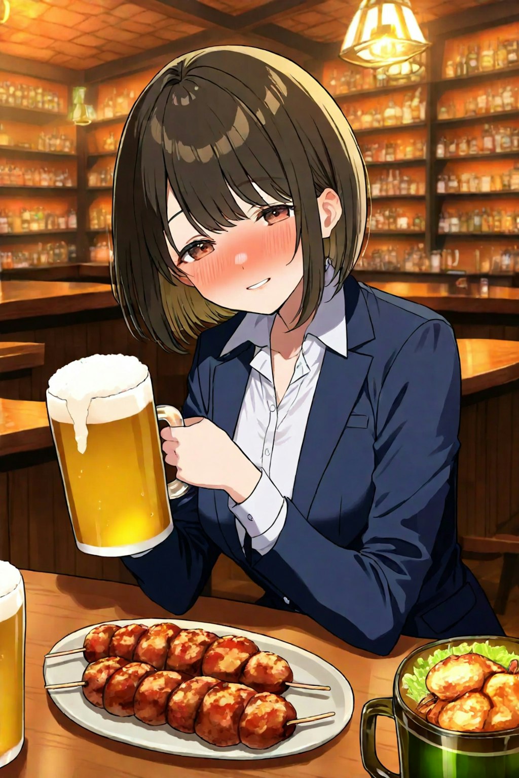 しごおわの一杯🍺