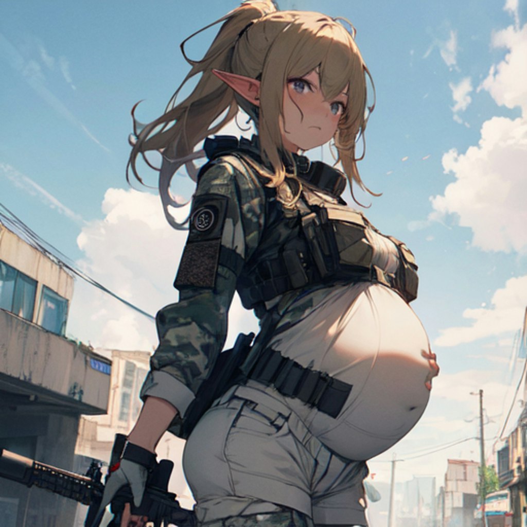 戦闘妊娠少女１９４