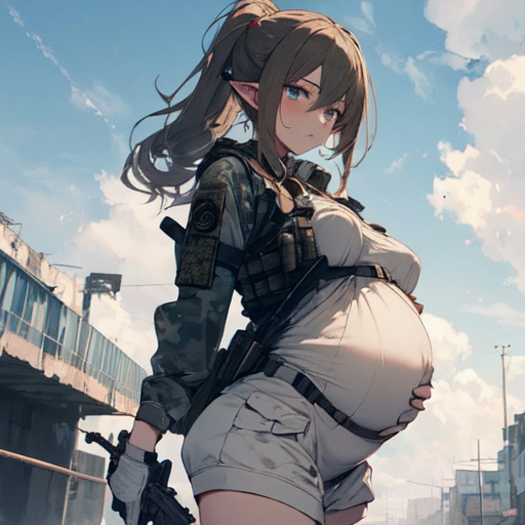 戦闘妊娠少女１９４