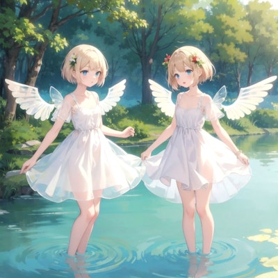 双子の天使