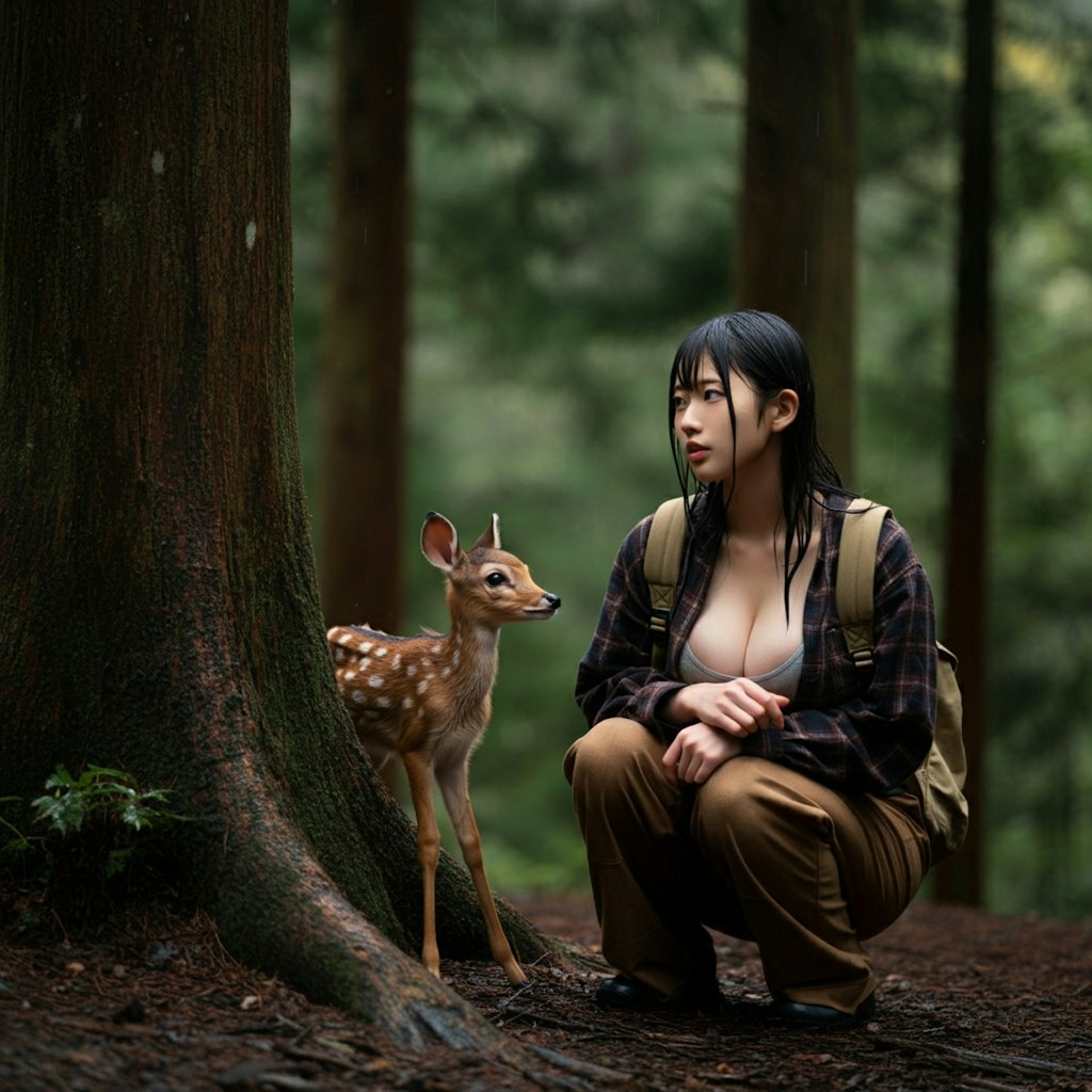 地味っ子 山ガール