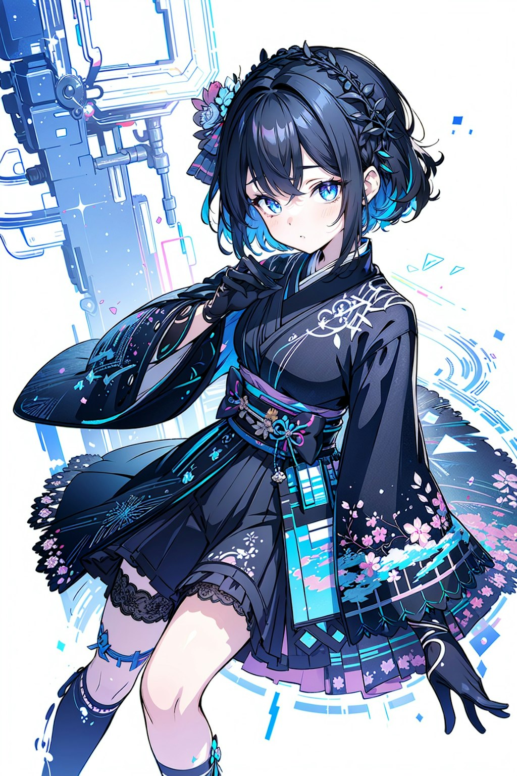 黒髪の少女